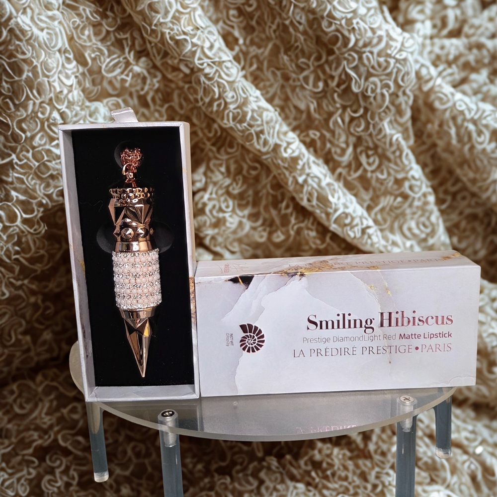 Prestige Diamond Light Lipstick - Smiling Hibiscus - Gold and Brown
